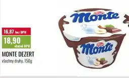 Ratio Monte dezert nabídka