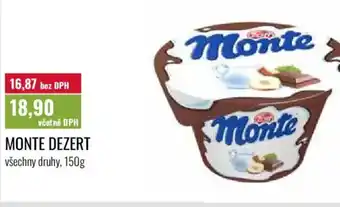 Ratio Monte dezert nabídka