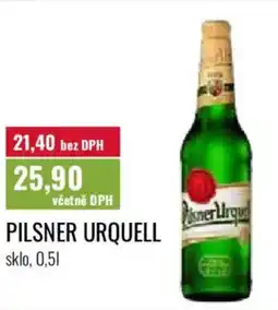 Ratio Pilsner urquell sklo nabídka