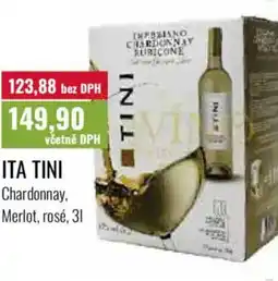 Ratio ITA TINI Chardonnay, Merlot, rosé nabídka