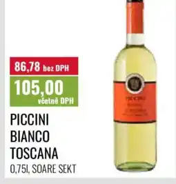 Ratio Piccini bianco toscana nabídka