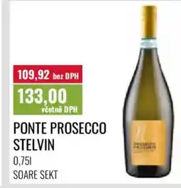 Ratio Ponte prosecco stelvin nabídka