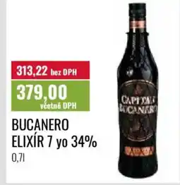 Ratio Bucanero elixír 7 yo 34% nabídka
