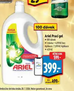 Albert Ariel Prací gel 100 dávek nabídka