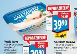 Albert Smetanito Krémové nabídka