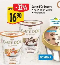 Albert Carte d'Or Dezert nabídka