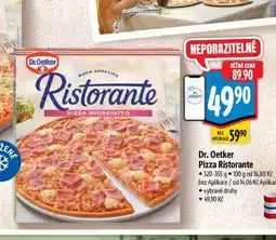 Albert Dr. Oetker Pizza Ristorante nabídka