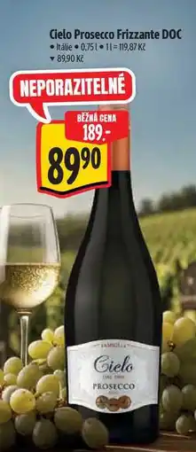 Albert Cielo Prosecco Frizzante DOC nabídka