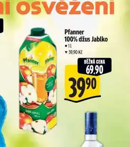 Albert Pfanner 100% džus Jablko nabídka