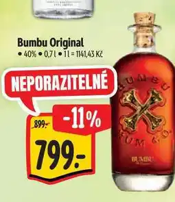 Albert Bumbu Original nabídka