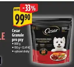 Albert Cesar Granule pro psy nabídka