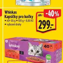 Albert Whiskas Kapsičky pro kočky nabídka