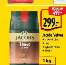Albert Jacobs Velvet zrnková káva nabídka