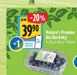 Albert Nature's Promise Bio Borůvky nabídka