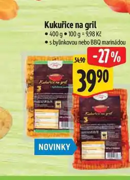Albert Kukuřice na gril nabídka