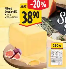 Albert Albert Gouda 48% nabídka