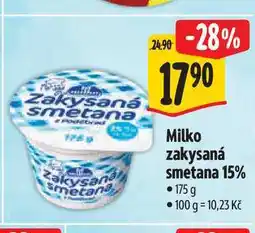 Albert Milko zakysaná smetana nabídka