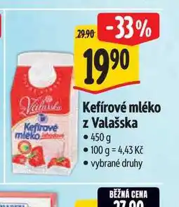 Albert Kefírové mléko z Valašska nabídka
