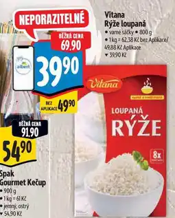 Albert Vitana Rýže loupaná varné sáčky nabídka
