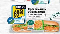Albert Bageta Kuřecí řízek & tatarská omáčka nabídka