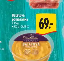 Albert Batátová pomazánka nabídka