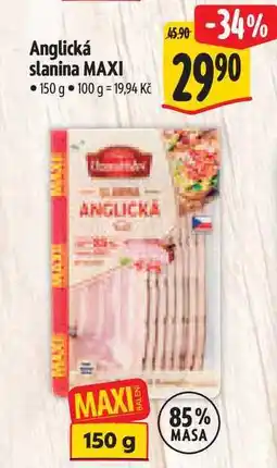 Albert Anglická slanina MAXI nabídka