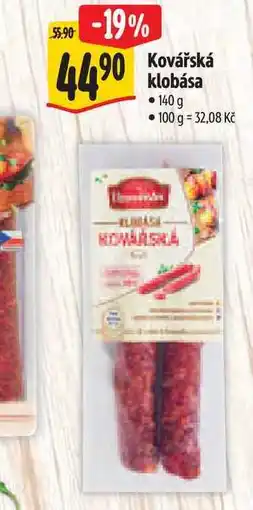 Albert Kovářská klobása nabídka