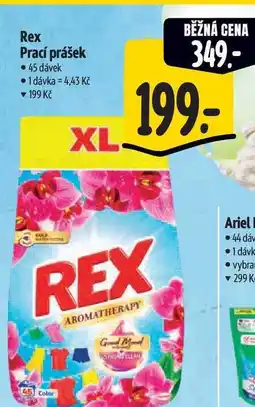 Albert Rex Prací prášek 45 dávek nabídka