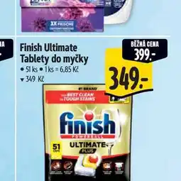 Albert Finish Ultimate Tablety do myčky 51 ks nabídka