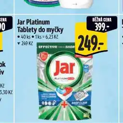Albert Jar Platinum Tablety do myčky 40 ks nabídka
