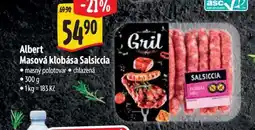 Albert Albert Masová klobása nabídka
