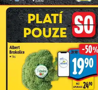Albert Albert Brokolice 1 ks nabídka