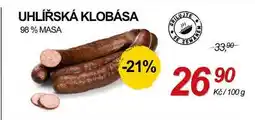 ZEMAN UHLÍŘSKÁ KLOBÁSA 98% MASA nabídka