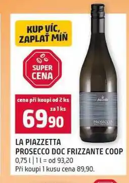 Terno LA PIAZZETTA PROSECCO PROSECCO DOC FRIZZANTE nabídka