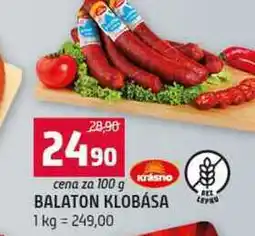 Terno BALATON KLOBÁSA nabídka