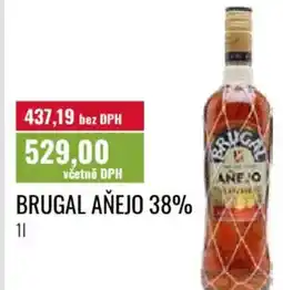 Ratio Brugal añejo 38% nabídka
