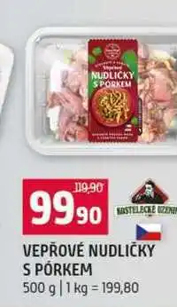 Terno VEPŘOVÉ NUDLIČKY S PÓRKEM nabídka