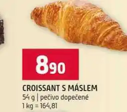 Terno CROISSANT S MÁSLEM 54 g pečivo dopečené nabídka
