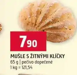 Terno MUŠLE S ŽITNÝMI KLÍČKY 65 g pečivo dopečené nabídka