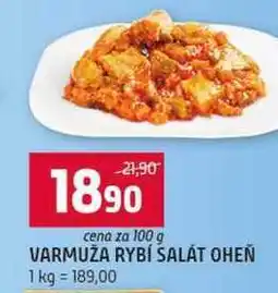 Terno VARMUŽA RYBÍ SALÁT OHEŇ nabídka
