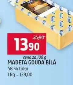 Terno MADETA GOUDA BÍLÁ 48% tuku nabídka