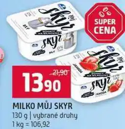 Terno MILKO MŮJ SKYR 130 g vybrané druhy nabídka