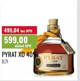 Ratio Pyrat xo 40% nabídka