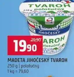 Terno MADETA JIHOČESKÝ TVAROH 250 g polotučný nabídka