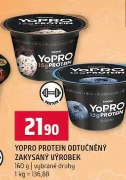 Terno YOPRO PROTEIN ODTUČNĚNÝ ZAKYSANÝ VÝROBEK 160 g vybrané druhy nabídka