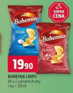 Terno BOHEMIA CHIPS 60 g vybrané druhy nabídka