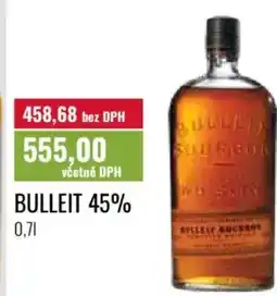 Ratio Bulleit 45% nabídka