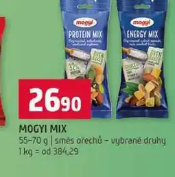 Terno MOGYI MIX 55-70 g směs ořechů vybrané druhy nabídka