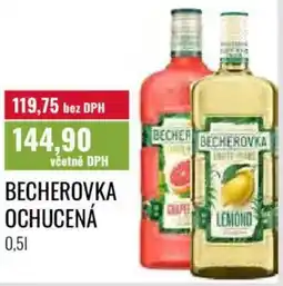 Ratio Becherovka ochucená nabídka