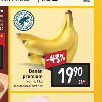 Billa Banány nabídka